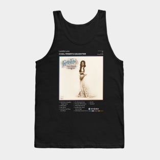 Loretta Lynn - Coal Miner's Daughter Tracklist Album Tank Top